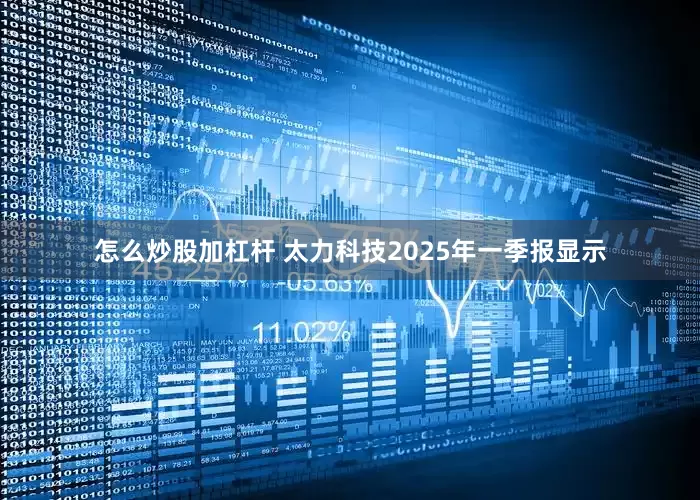怎么炒股加杠杆 太力科技2025年一季报显示