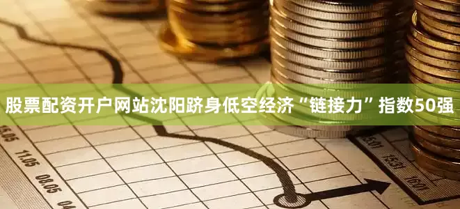 股票配资开户网站沈阳跻身低空经济“链接力”指数50强