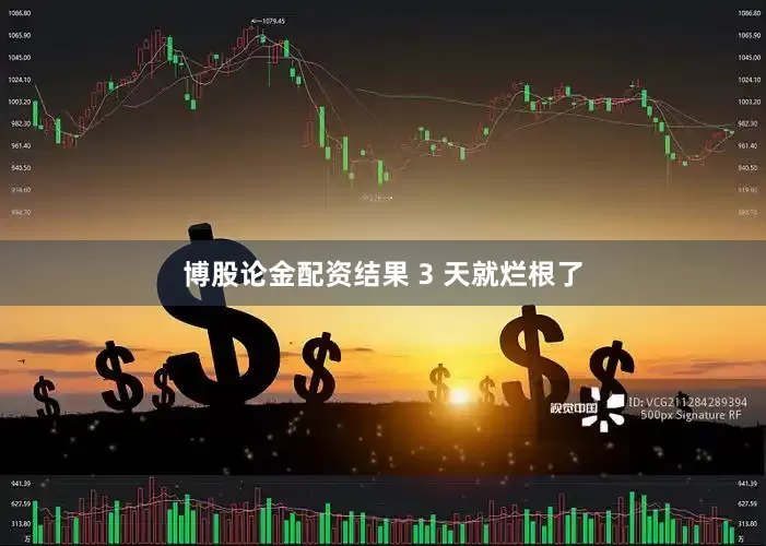 博股论金配资结果 3 天就烂根了