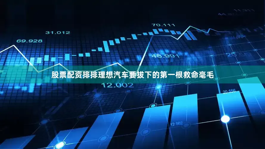 股票配资排排理想汽车要拔下的第一根救命毫毛